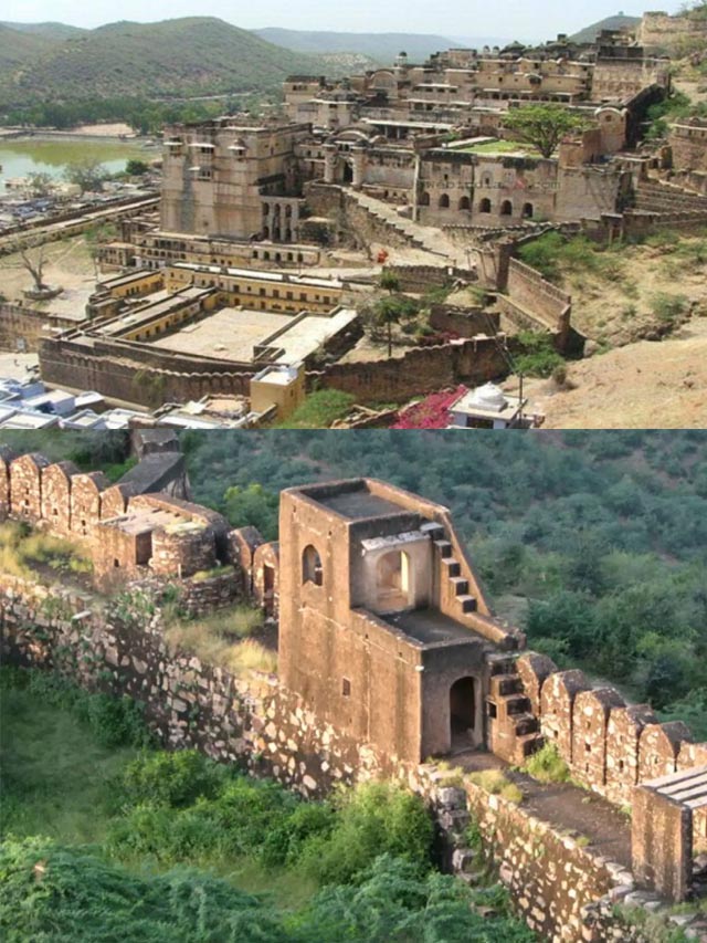 The famous Taragarh Fort of Ajmer